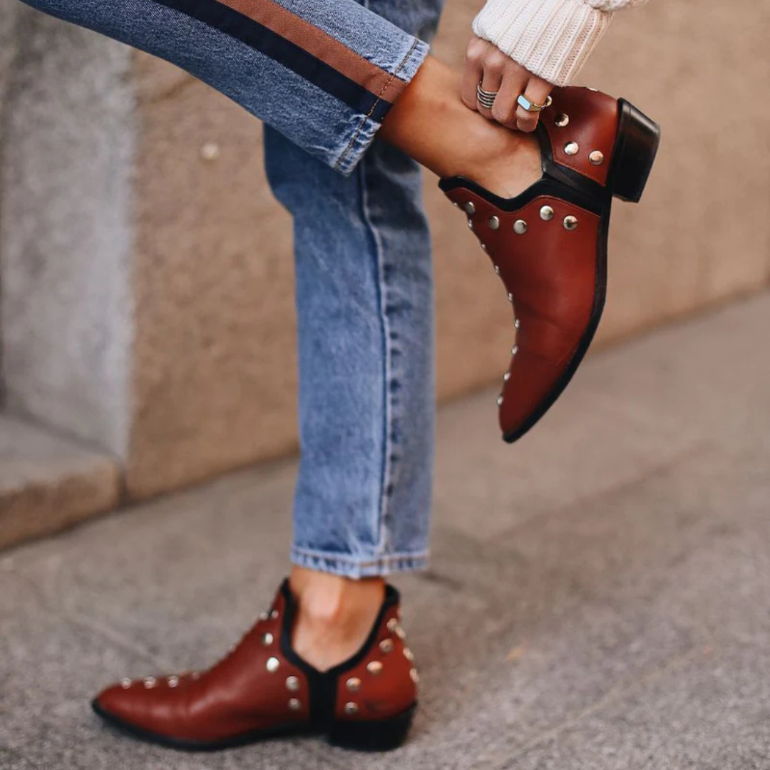Fantina | Bottines Boho Chic à Clous