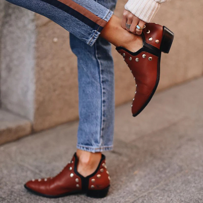 Fantina | Bottines Boho Chic à Clous