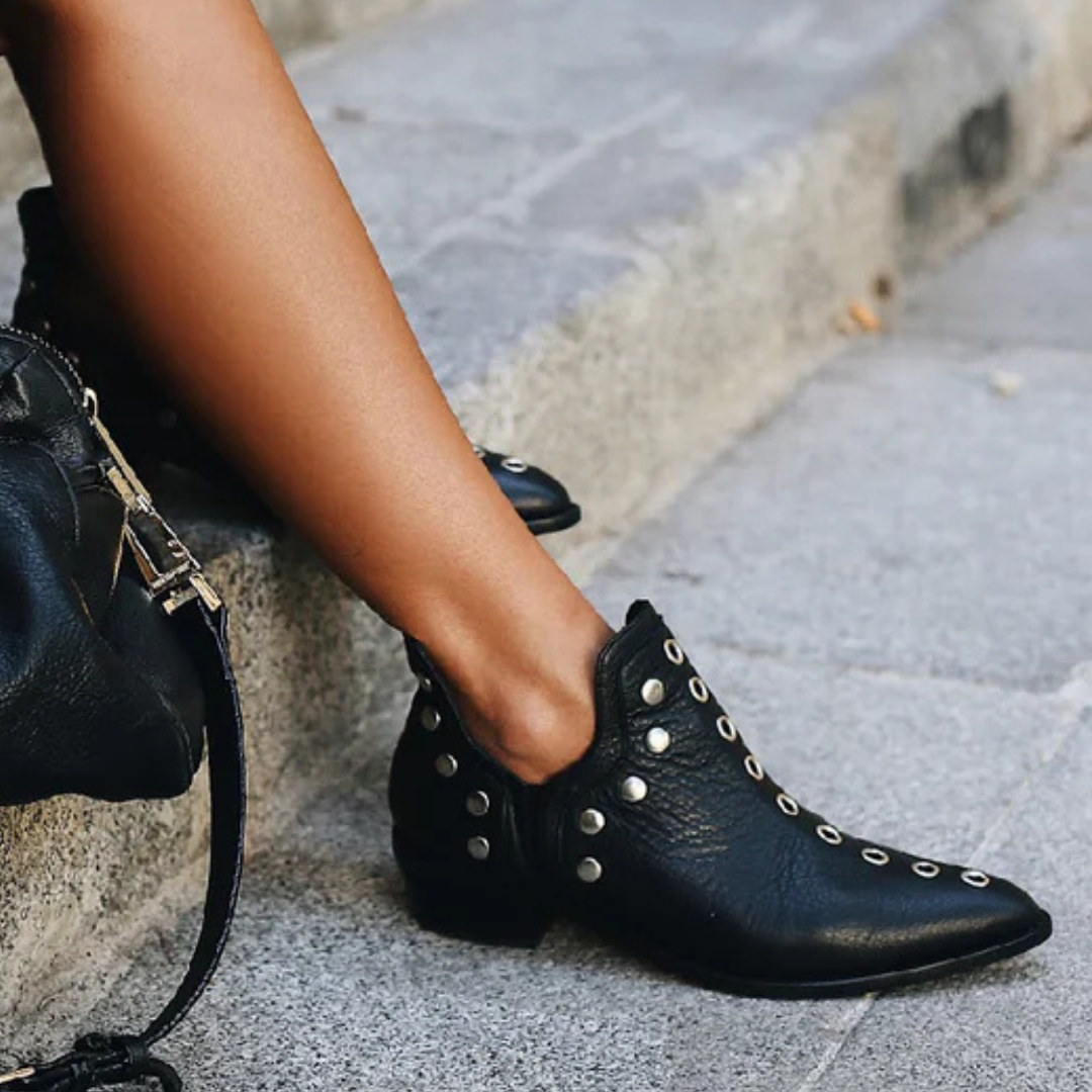 Fantina | Bottines Boho Chic à Clous