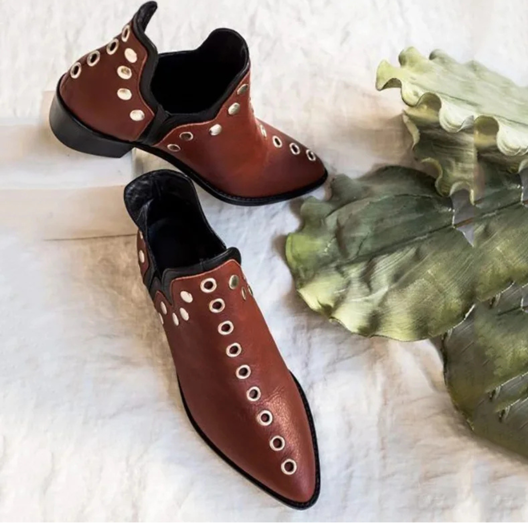 Fantina | Bottines Boho Chic à Clous
