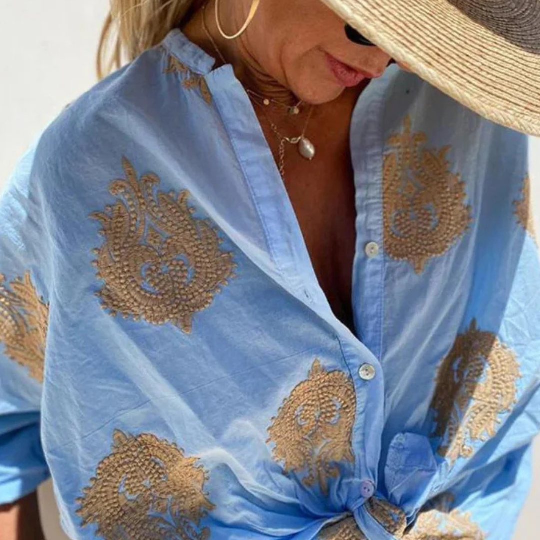 Morgane | Blouse Légère et Chique au Style Estival