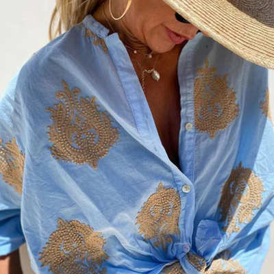 Morgane | Blouse Légère et Chique au Style Estival