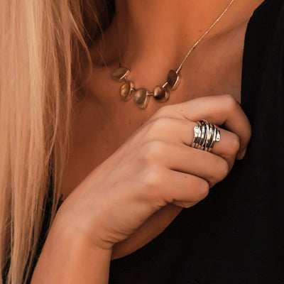Constancia | Bague Élégante en Argent