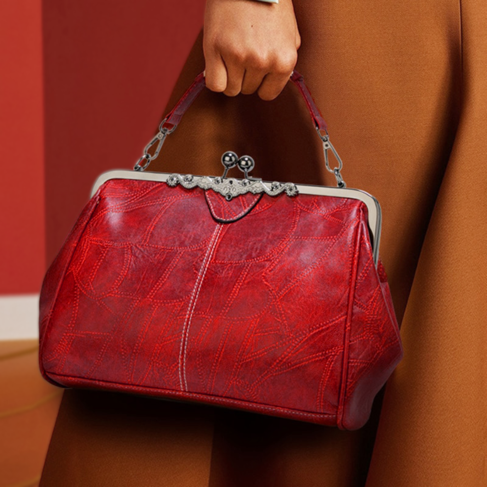 Geneviève | Sac à main vintage à fermeture à clapet
