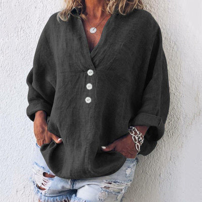 Philomène | Pull Élégant en Coton et Lin Naturel