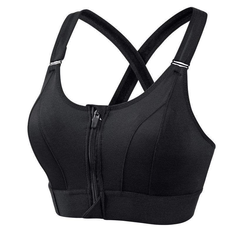 Apollonia | Soutien-gorge de sport à fermeture zippée