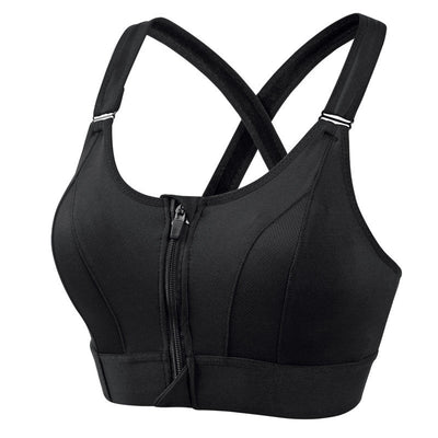Apollonia | Soutien-gorge de sport à fermeture zippée