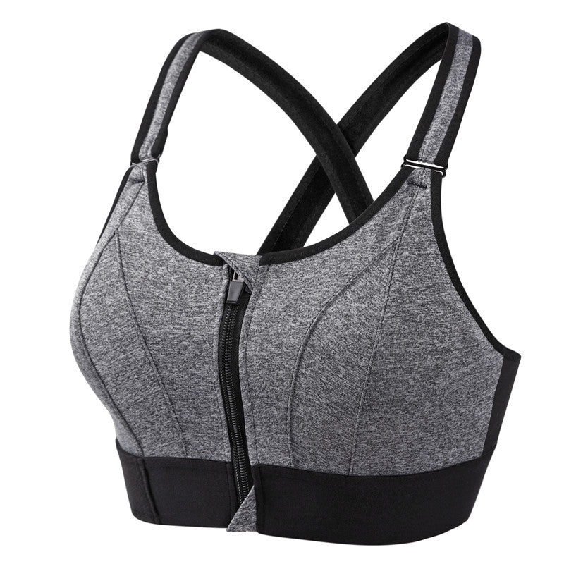 Apollonia | Soutien-gorge de sport à fermeture zippée
