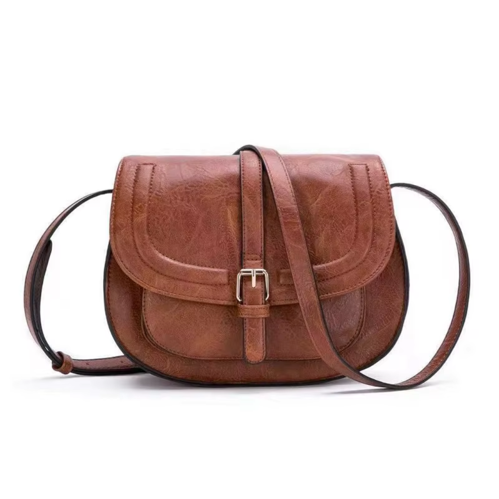 Stéphanie | Sac bandoulière classique en forme de selle