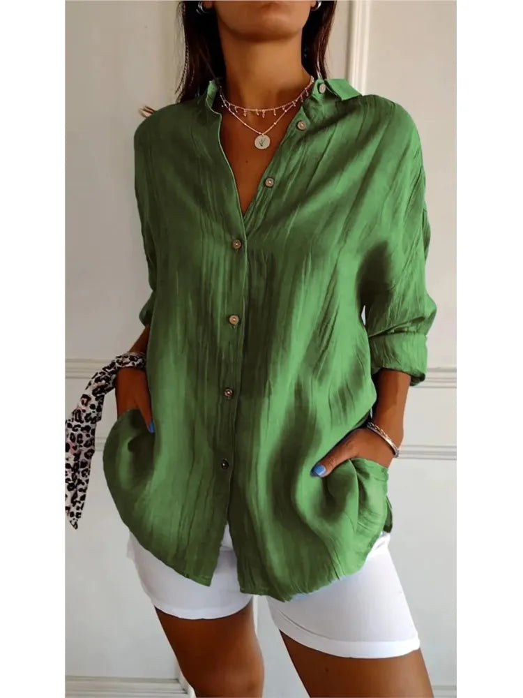 Philippine | Blouse Douce en Coton Léger et Respirant