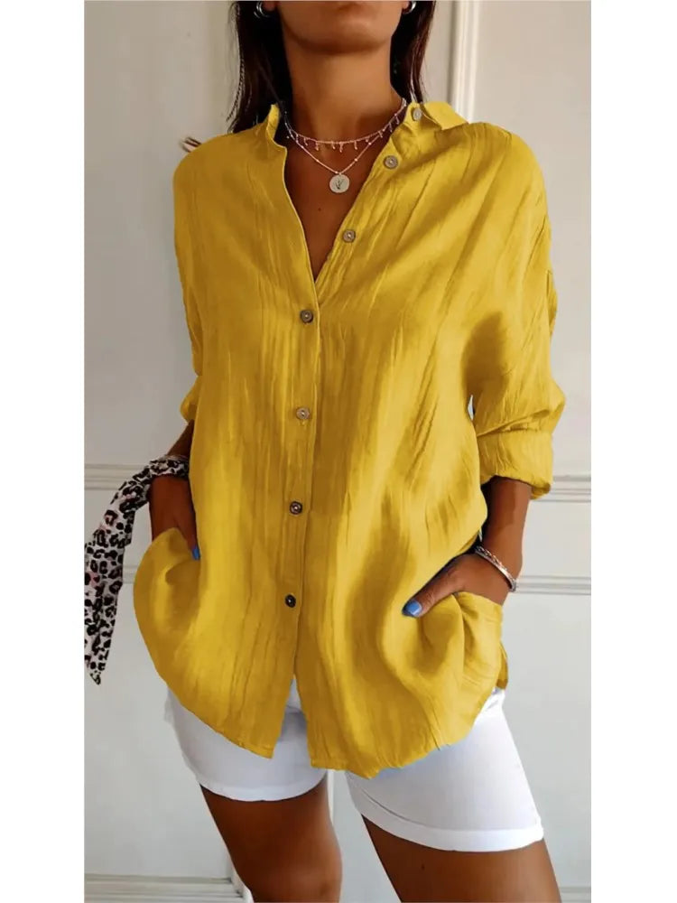Philippine | Blouse Douce en Coton Léger et Respirant
