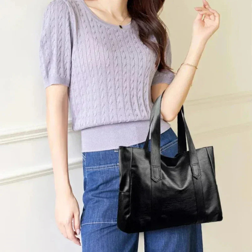 Eleonore | Sac à épaule doux de luxe minimaliste
