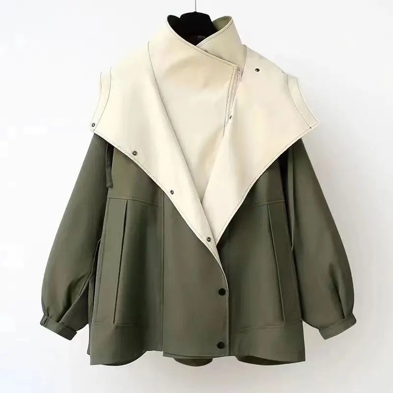 Léovadia | Manteau Coupe-Vent Tendance à Capuche