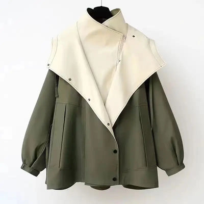 Léovadia | Manteau Coupe-Vent Tendance à Capuche