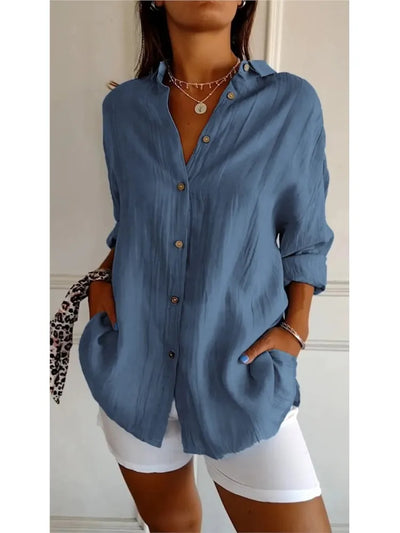 Philippine | Blouse Douce en Coton Léger et Respirant