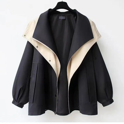 Léovadia | Manteau Coupe-Vent Tendance à Capuche