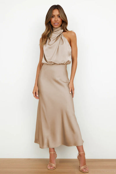Béatrice | Élégante Robe en Satin