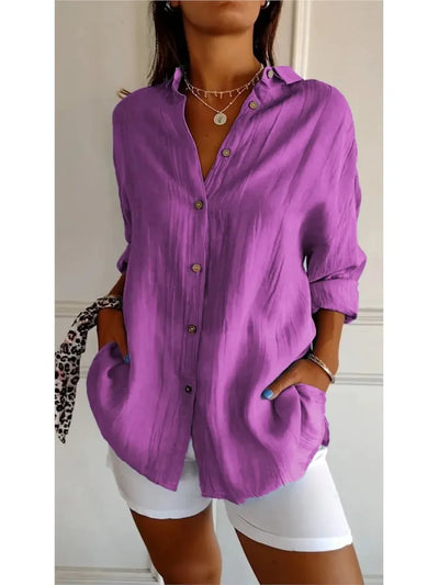 Philippine | Blouse Douce en Coton Léger et Respirant