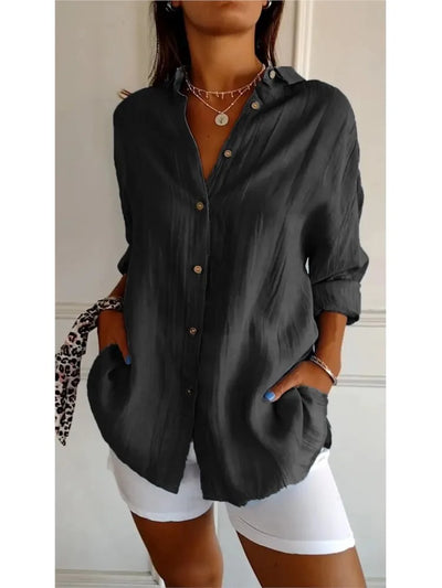 Philippine | Blouse Douce en Coton Léger et Respirant