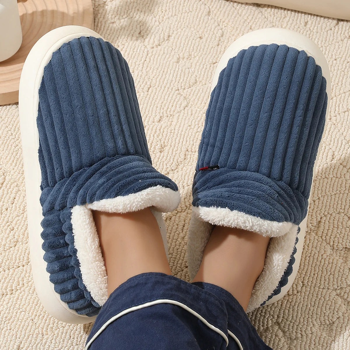 Florianne | Chaussons d’Hiver Chauds et Confortables