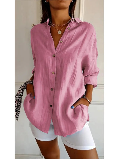 Philippine | Blouse Douce en Coton Léger et Respirant