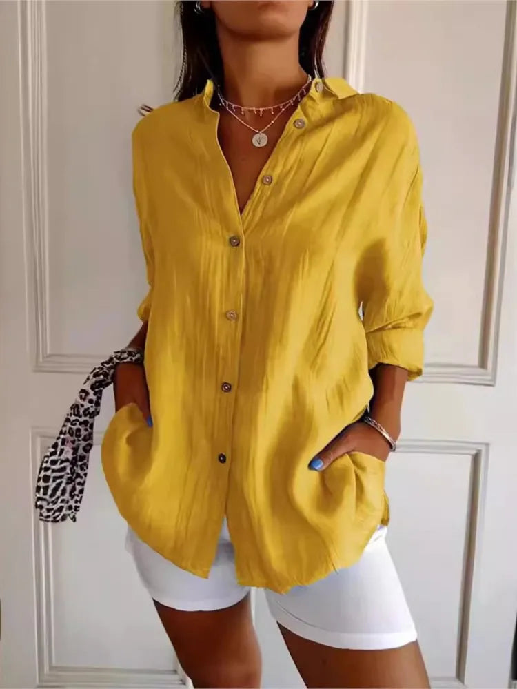 Philippine | Blouse Douce en Coton Léger et Respirant