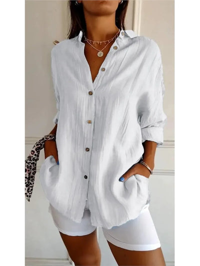 Philippine | Blouse Douce en Coton Léger et Respirant