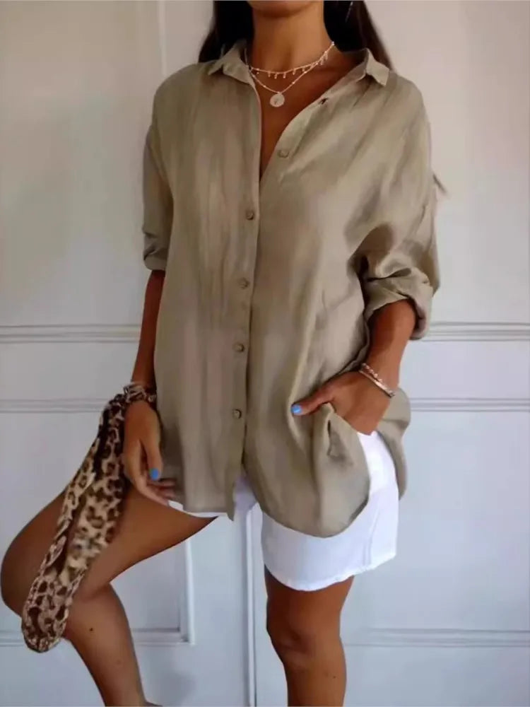Philippine | Blouse Douce en Coton Léger et Respirant