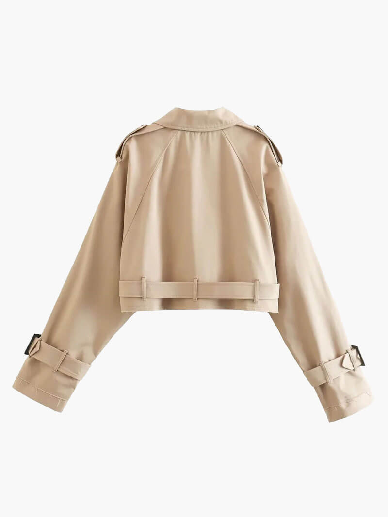 Emeraude | Manteau trench court