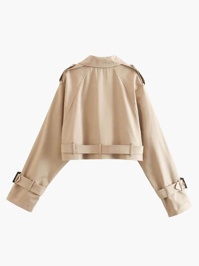 Emeraude | Manteau trench court
