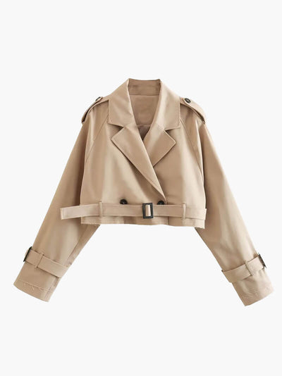 Emeraude | Manteau trench court