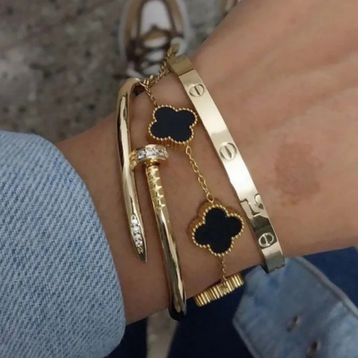 Alodie | Ensemble de Trois Bracelets Élégants