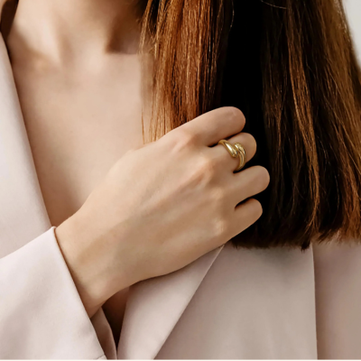 Pénélope | Bague Sculpturale Moderne