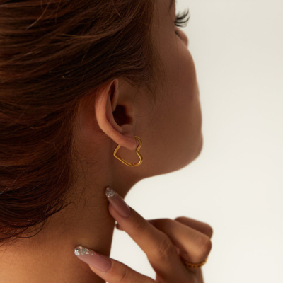 Justelle | Boucles d’Oreilles Cœurs