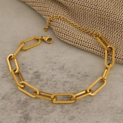 Domitille | Collier Paperclip Moderne