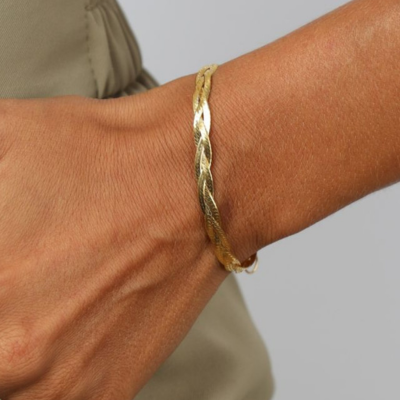 Isolde | Bracelet Tressé Raffiné
