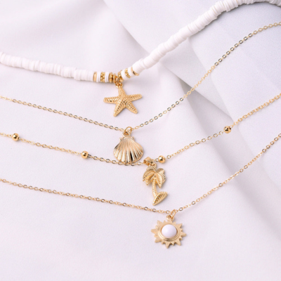 Yvelise | Collier Coquillages au Charme Rétro