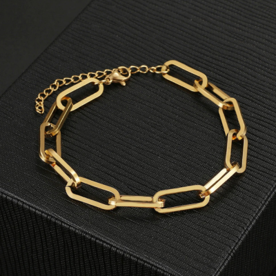 Domitille | Collier Paperclip Moderne