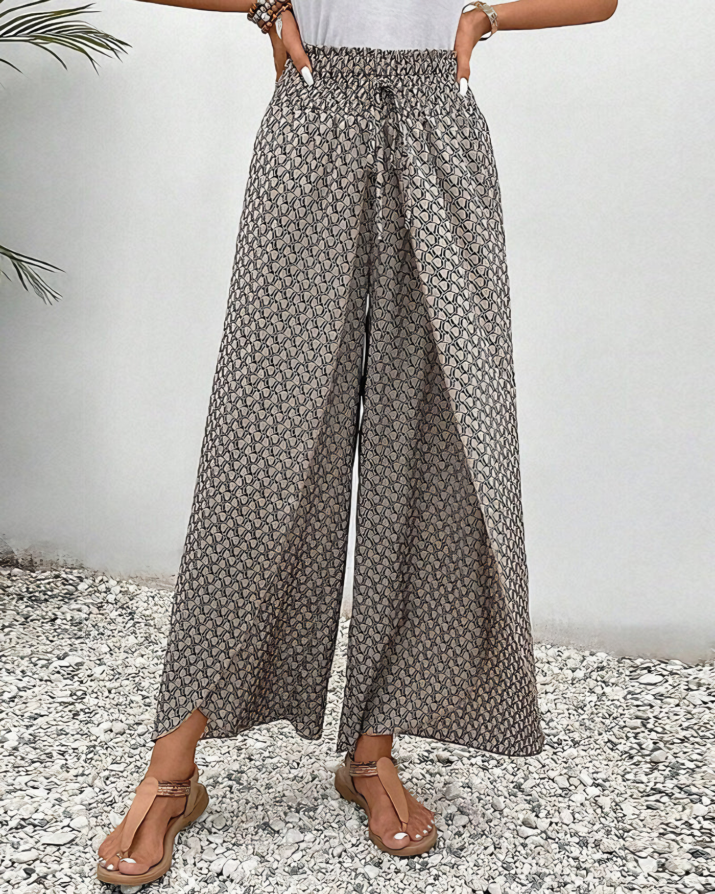 Émilie Rose | Pantalon Large Relax