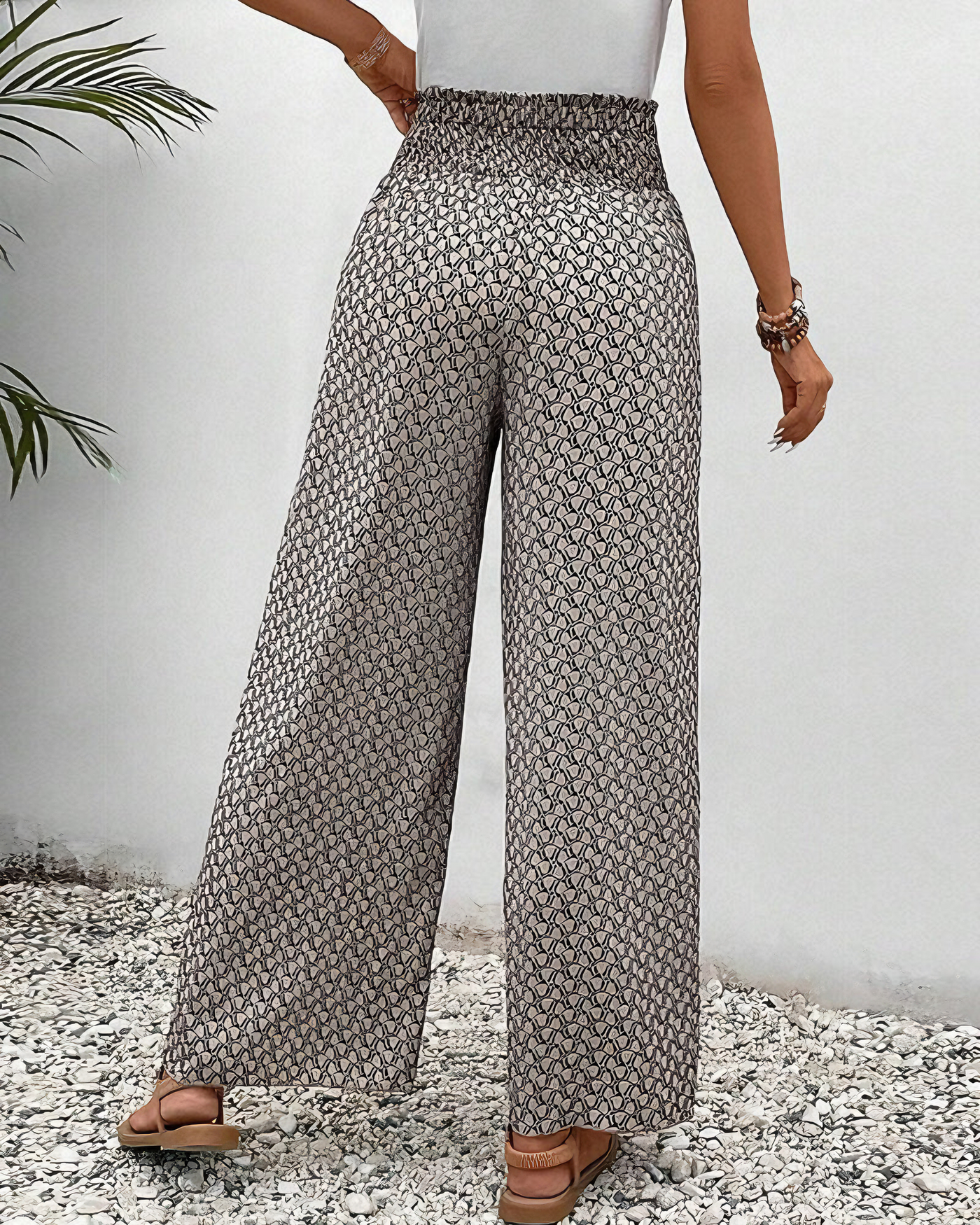 Émilie Rose | Pantalon Large Relax