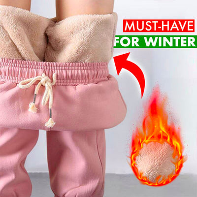 Thalia Marie | Pantalons de jogging en polaire chaude pour femmes