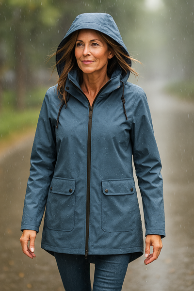 Ombelinea | Veste imperméable légère avec capuche
