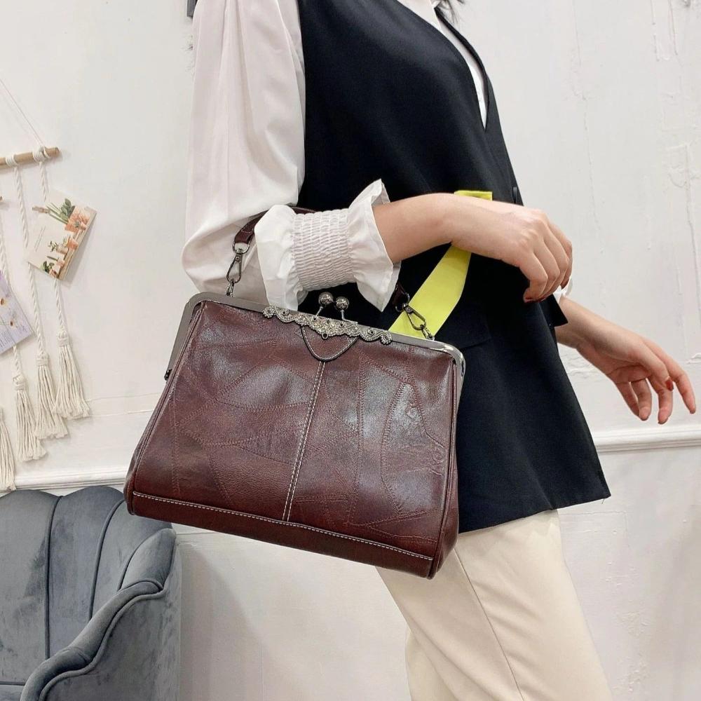 Geneviève | Sac à main vintage à fermeture à clapet