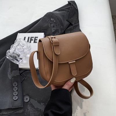 Agnès | Sac bandoulière rétro en forme de selle
