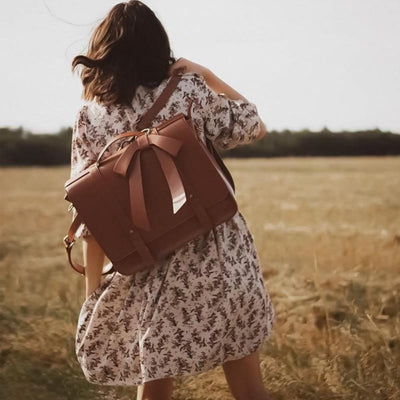 Micheline | Sac Vintage Kissé de Bleu Rose
