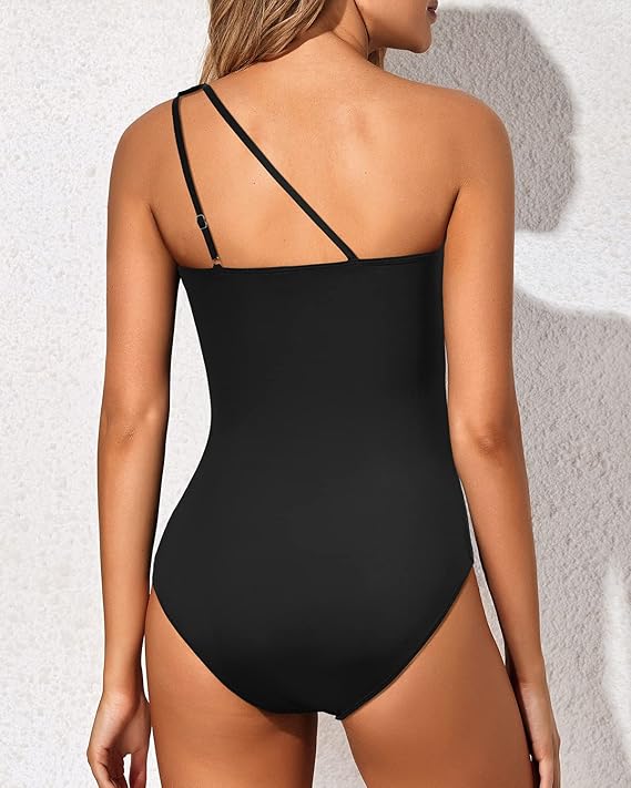Lila | Maillot de bain à épaule unique