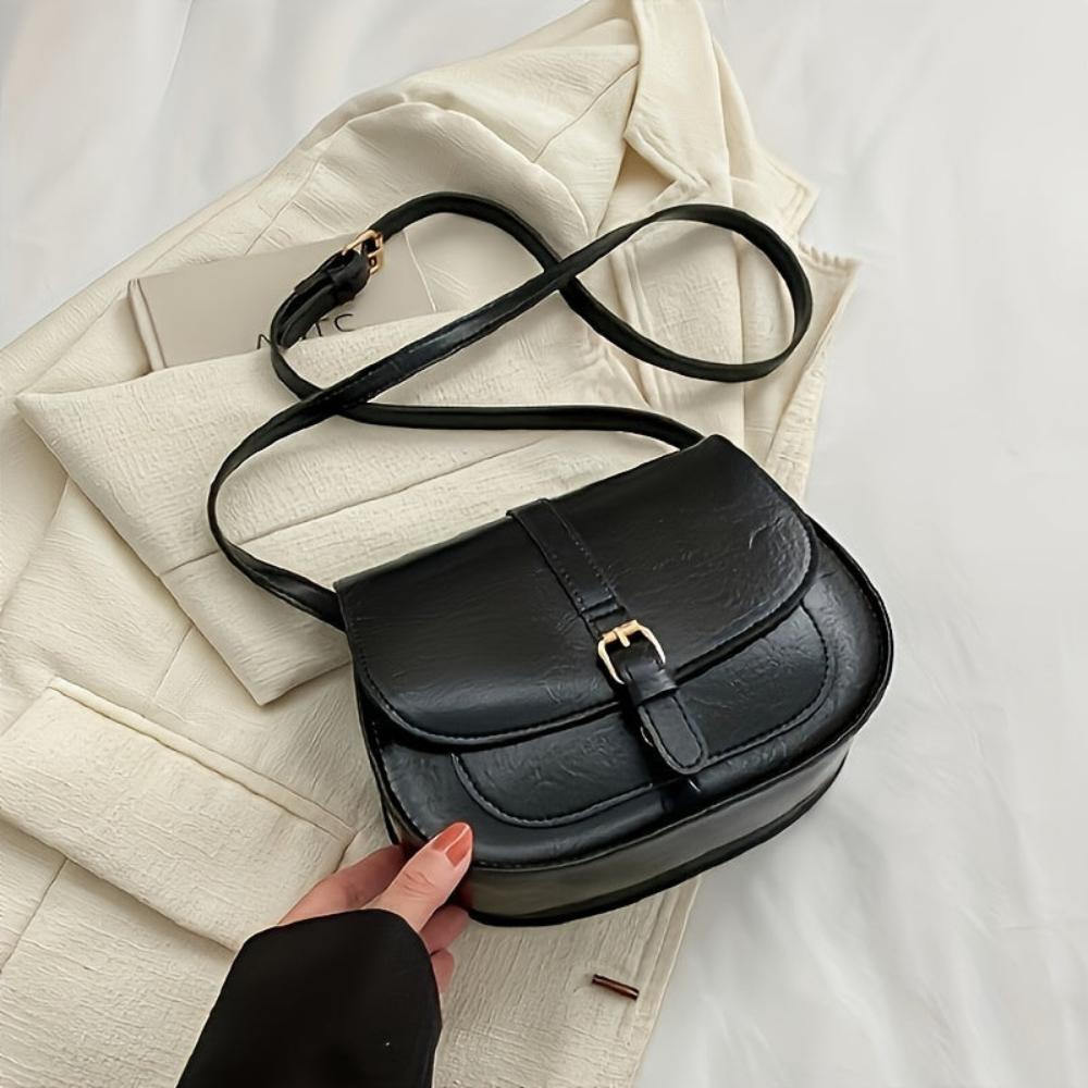 Stéphanie | Sac bandoulière classique en forme de selle
