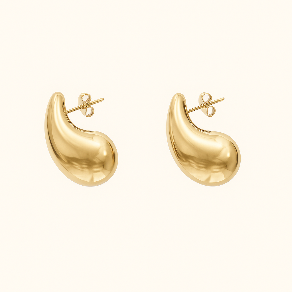 Cléophée | Boucles d’Oreilles Goutte d’Eau