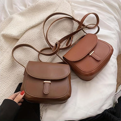 Agnès | Sac bandoulière rétro en forme de selle