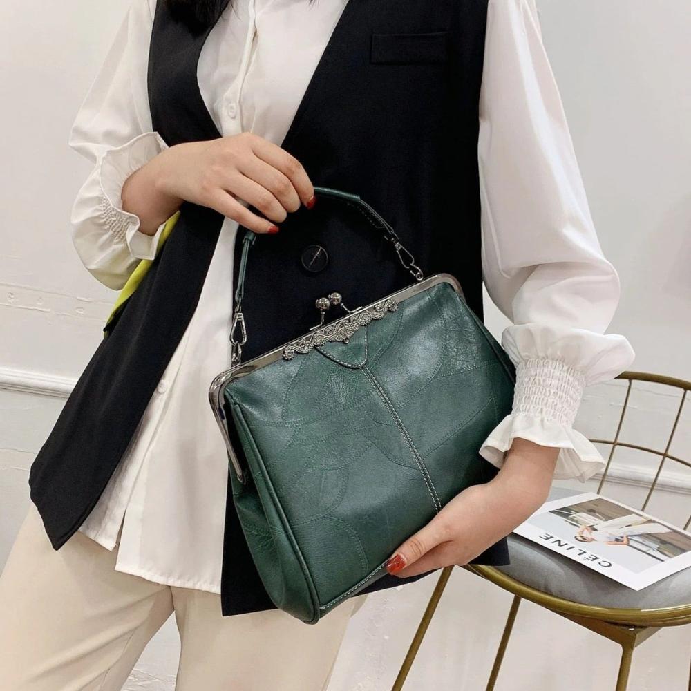 Geneviève | Sac à main vintage à fermeture à clapet